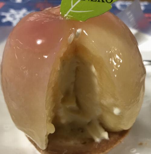 桃のタルト　カスタードクリーム